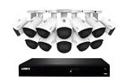 Lorex Fusion Series Nvr With Ip Bullet Cameras - 4K 16-Channel 4Tb Wired System