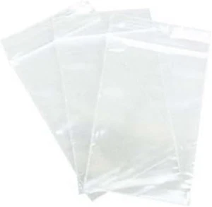 50 Microns Thick Resealable Plastic Zip Lock Bags, Clear, 150 X 230 Mm Size (Box - Picture 1 of 12