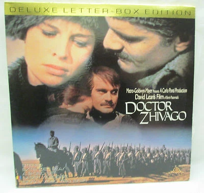 Doctor Zhivago Laserdisc Deluxe Letter Box Edition MGM Home Video Omar Sharif - Image 1 of 4