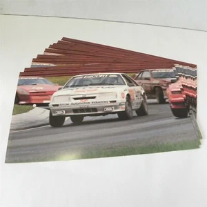 1980's FORD ESCORT SCCA RACING RACE CAR POST CARDS LOT VINTAGE COOL POSTCARD - Picture 1 of 4