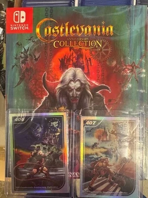 CASTLEVANIA Anniversary Collectors edition Nintendo Switch limited run w/ cards - Image 1 of 2