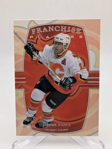 💥2002-03 ITG Be A Player First Edition Franchise Players Jarome Iginla #345 HOF - Picture 1 of 2