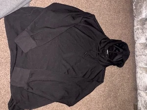 Women’s Sporty Black Hoodie Size S - Picture 1 of 2