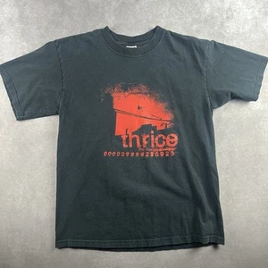 De colección Tres Veces Mercancía Oficial La Ilusión de Seguridad Yunque Grunge '02 Hombres Talla M - Imagen 1 de 7