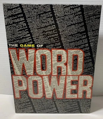 Vintage, THE GAME OF WORD POWER AVALON HILL 1967. With Sleeve Cover. - Image 1 of 4