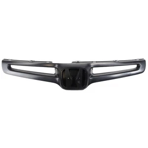 Rejilla de parachoques delantera negra nueva para Honda Accord 2003-2005 4 puertas - Imagen 1 de 7