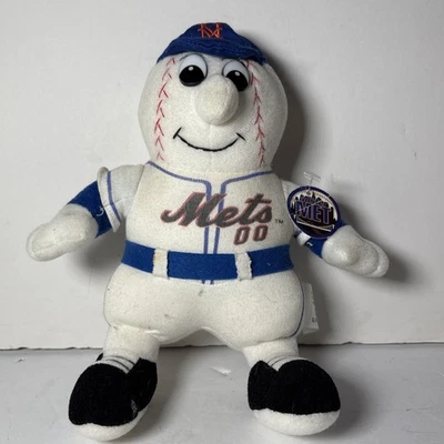 Rare Vintage Fiesta New York Mets Mister Met MLB IHOP Promo Stuffed Toy - Image 1 of 4