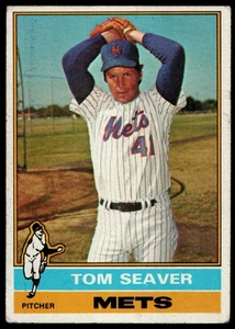 1976 Topps #600 Tom Seaver New York Mets HOF VG-EX+ Vintage Baseball Card B26:17 - Picture 1 of 2