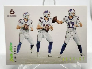 2022 Panini Luminance Josh Allen Vestige #VST-JAL Buffalo Bills - Picture 1 of 2
