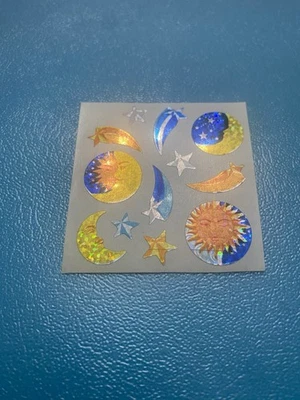 Módulo de pegatinas celestiales prisma Sandylion vintage Foto 1 de 2