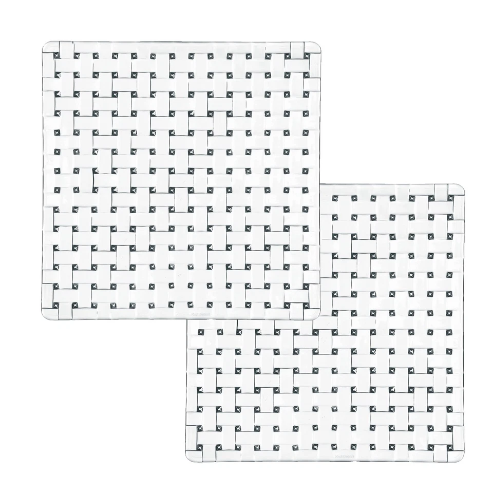 Bossa Nova Collection, Square Platter, Set of 2, Serving Tray, Plate for Food... - Image 1 of 4