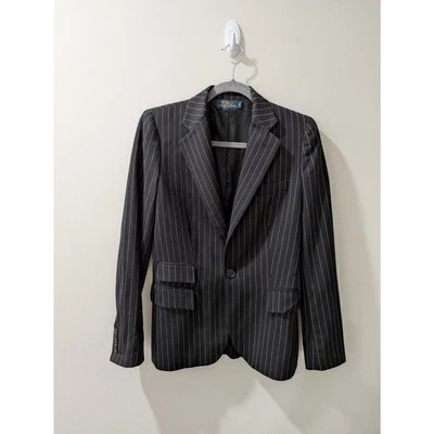 Chaqueta blazer de lana a rayas Polo Ralph Lauren  Foto 1 de 4