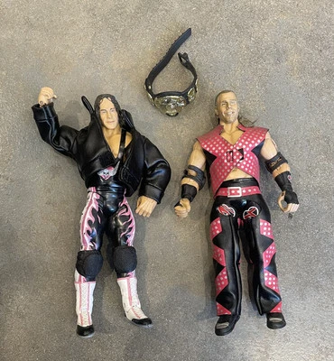 2006 Jakks WWE Classic Superstars Ringside Fest Bret Hart Vs Shawn Michaels - Image 1 of 2