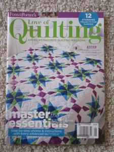 Fons & Porter's Love of Quilting Magazine JUL/AUG 2016 - Picture 1 of 1