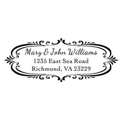 IMPRUE NewDesigner IDEAL4912 Customized Return Address withhis&her name SelfinkingStamp