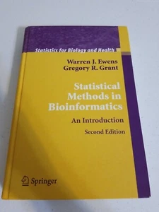 Statistical Methods In Bioinformatics An Introduction, 2nd Ed. By Warren Ewens.. - Picture 1 of 12