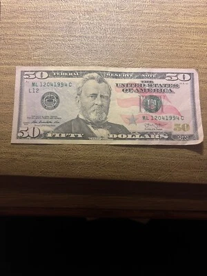 $50.00 Note Birthday Note 12-4-1994 - Image 1 of 2