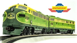 Athearn Genesis HO Scale John Deere EMD F7 AB Unit Diesel Locomotives 2nd Series - Picture 1 of 7