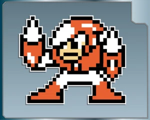 Calcomanía de vinilo CRASH MAN Sprite from MEGA MAN #1 para automóvil camión computadora portátil pegatina - Imagen 1 de 1