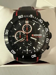 Wenger Uhr Chronograph Black Night neu - Bild 1 von 5