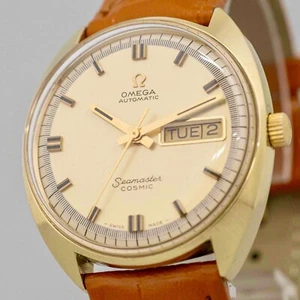 OH Service **NEAR MINT** Vintage OMEGA Seamaster COSMIC TOOL.107 Automatic Men's - Picture 1 of 13