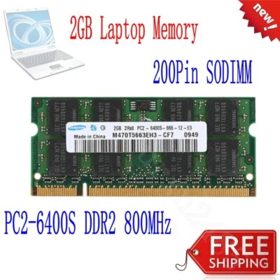 SAMSUNG 2GB ASUS EEE PC 1001P/1001PQ/1001PX/1002HA/1005HA/1005P/1005PE/1008P DDR2 RAM IT
