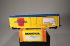 MANTUAHO Scale Pennsylvania MMP 711-2 Yellow Boxcar