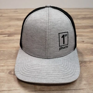 1st Phorm Legion of Boom Hat Cap Snapback Gray Black Mesh Back Trucker Adj - Picture 1 of 9