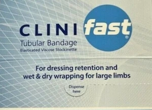 Vendaje tubular Clinifast vendaje retención envoltura húmeda y seca línea azul - Imagen 1 de 3