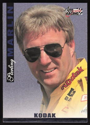 Sterling Marlin 1996 Sterling Board autografiado #13 Foto 1 de 2