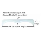 Kit Road Ranger Rv  Fender Skirt  Fiberglass  #1188 White
