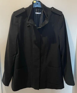 Ladies size 14 Black Military style jacket Target *vgc* 9968 - Picture 1 of 2