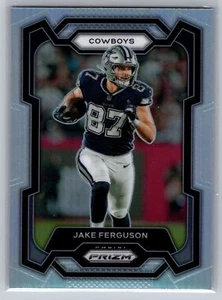 2023 Prizm Jake Ferguson Silver #75 Dallas Cowboys - Picture 1 of 2