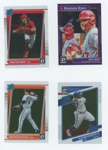 2021 Donruss Optic Baseball Complete your Set 1-200 You Pick (BUY 3 GET 1 FREE!)