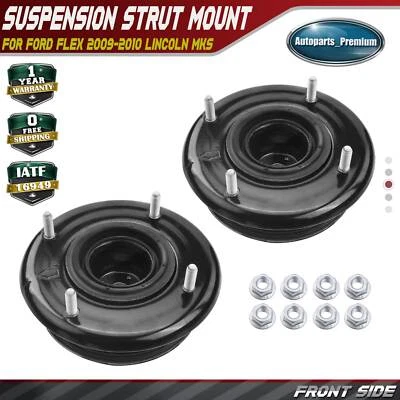 2x Front Suspension Strut Mount for Ford Flex 2009-2010 Taurus Lincoln MKS MKT - Image 1 of 4