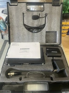 Samson Airline 77 Wireless Fitness Aerobics Headset UHF Microphone + Free System - Picture 1 of 5