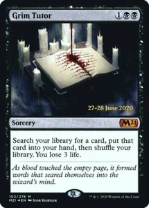 1x Grim Tutor 103/274 Core Set 2021 Date Stamped Foil (MTG) - Bild 1 von 1