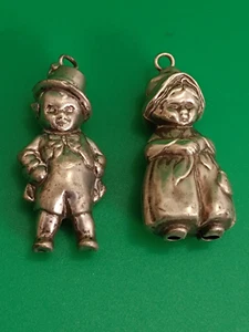 Silver Plated Old EPNS Vintage Silver Rattles (1223) - Picture 1 of 11