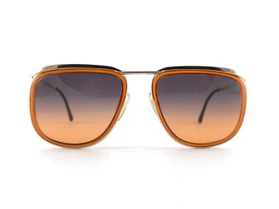 复古 Christian DIOR MONSIEUR 2199 OPTYL 金色和 TANGERINE 70 年代澳大利亚 — 第 1/4 张图片