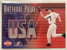 2003 Upper Deck Sam Fuld National Pride Game Jersey #NP-SF Baseball