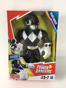 SABAN's POWER RANGERS MEGA MIGHTIES 10' ACTION FIGURE - BLACK RANGER - NEW - Picture 1 of 12