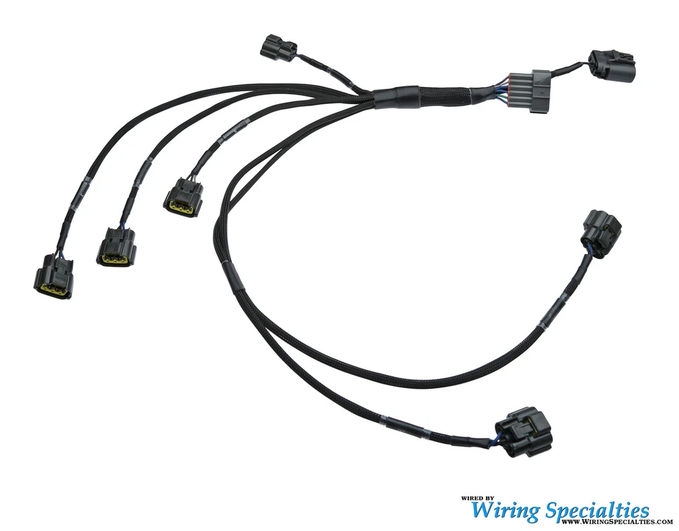 Wiring Specialties VR38 R35 GTR Smart Coil Pack Conversion Harness to RB20DET - Image 1 of 1