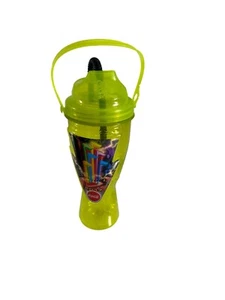 2017 Six Flags Go Big Coca Cola Tumbler Drink Cup w Straw Refillable Whirley - Picture 1 of 6