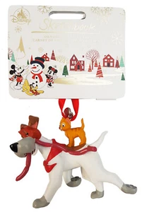 Disney Store Oliver & Dodger Company Xmas Decoration Hanging Ornament Dog 2019 - Foto 1 di 10