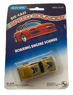 Speed Sounder Mercedes Benz #3536 Vintage Blue Box Diecast New in Package - Image 1 of 4