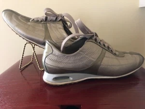 Cole Haan Womens NikeAir Tech Fashion Sneakers in Metallic Gold Casual Sz 7.5B - Picture 1 of 6