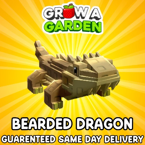 BEARDED DRAGON | CHEAPEST |🪴Grow a Garden ‼️FAST & EASY DELIVERY‼️ - Image 1 of 1