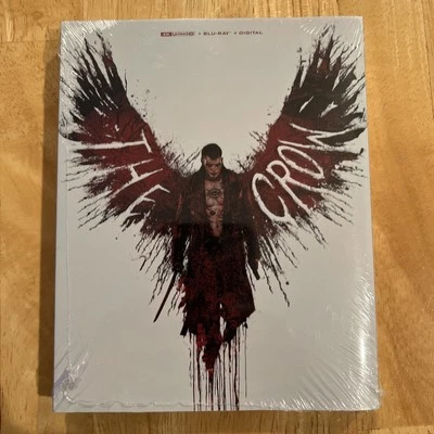 The Crow (2024) (Steelbook, 4K Ultra HD + Blu-ray + Digital Copy) Lionsgate - Image 1 of 2