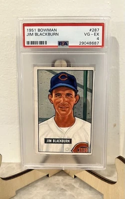 1951 Bowman - Jim Blackburn #287 PSA 4 - Image 1 of 2