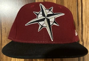 Seattle Mariners 59fifty Size 7-1/2 Turn Ahead The Clock Fitted Hat New Era  - Picture 1 of 7